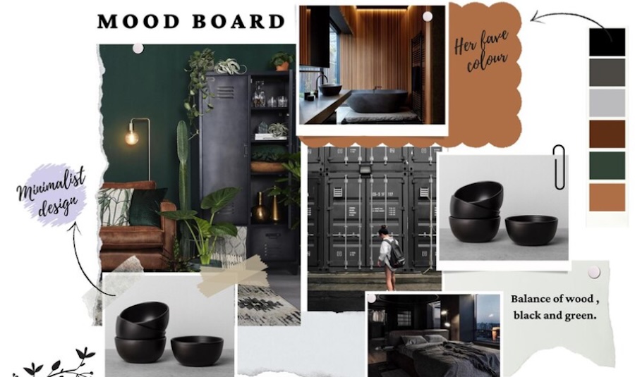 Photo Collage Moodboard Collage Design Template
