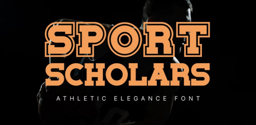 sport scholars font family